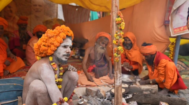 కుంభమేళా, నాగ సాధువు