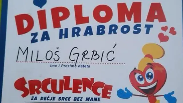 Милошева диплома за храброст