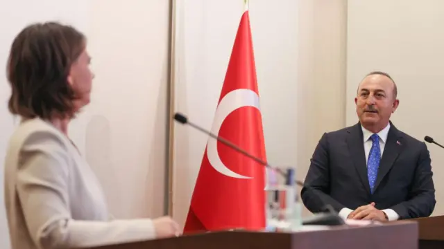Baerbock ve Cavusoglu