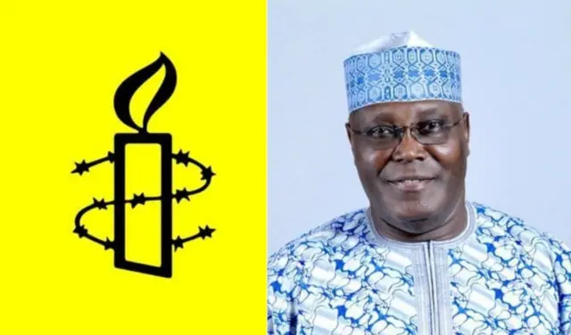 Amnesty Internationa na Atiku Abubaka