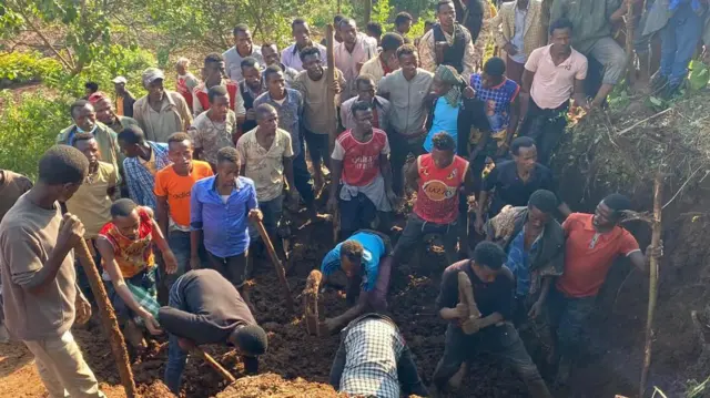 Landslide for Ethiopia