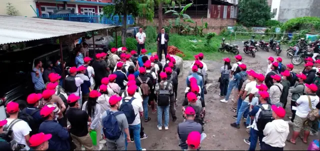 ईपीएस भाषा परीक्षा उत्तीर्ण गरेर कोरिया जाने तयारीमा रहेका युवाहरू