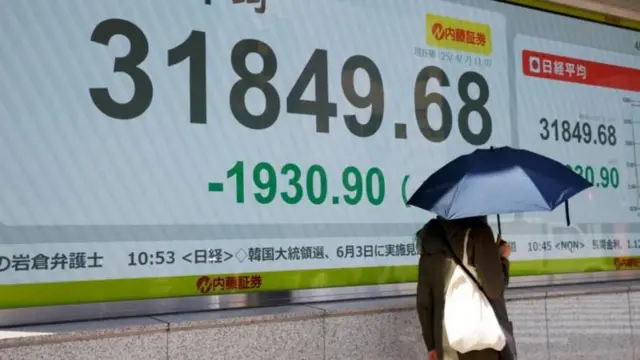 بازارهای آسیا سقوط کرد