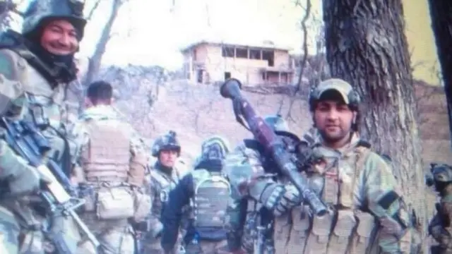 जिया गफूरी, अफगाणिस्तान, अमेरिका