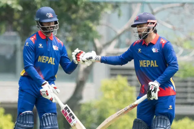 नेपाली क्रिकेट खेलाडी 