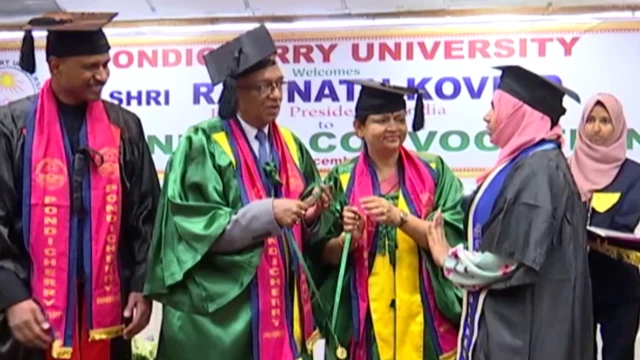 புதுவை பல்கலை. பட்டமளிப்பு விழா