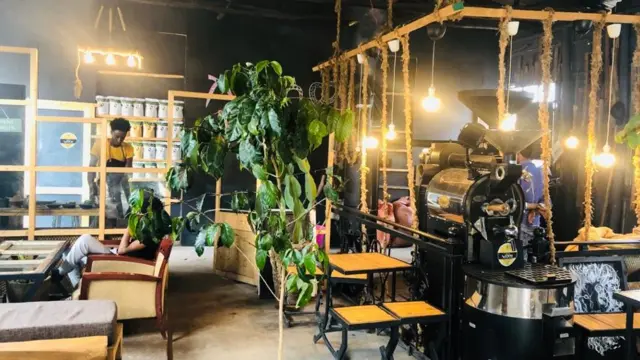 የፊሊ ካፌ የውስጥ ገጽታ