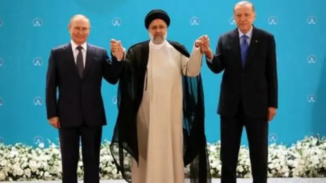 Mkutano wa viongozi wa pande tatu mjini Tehran
