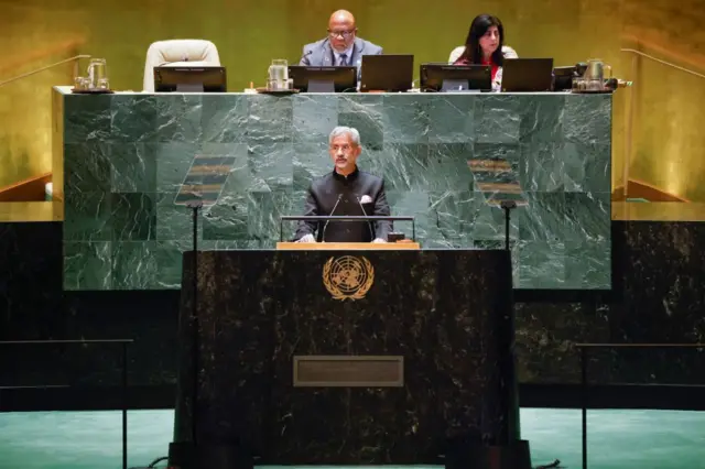 ஐ.நா.வில் ஜெய்சங்கர் பேச்சு