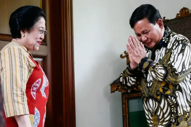 Prabowo Subianto dan Megawati Sukarnoputri