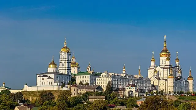 Почаевская лавра на Украине.