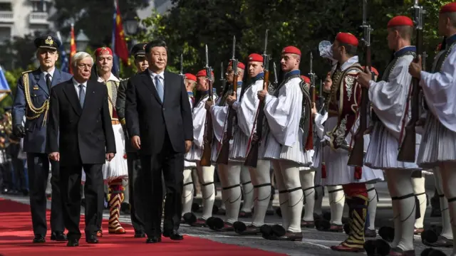 习近平访问希腊