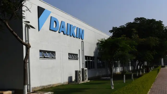 โรงงานผลิตเครื่องปรับอากาศของ ไดกิน ในอินเดีย