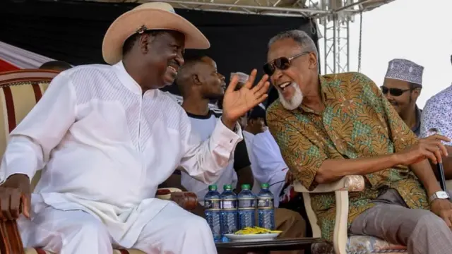 Yusuf Xaaji iyo Raila Odinga