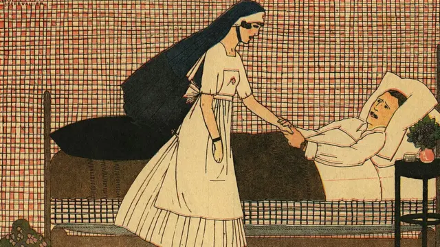 Grabado de la Primera Guerra Mundial