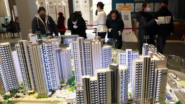 지난해 1월 16일 서울 강북구 북서울자이 폴라리스 분양홍보관 내부