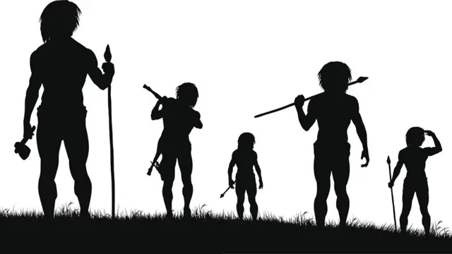 Guerreros prehistóricos con las armas que crearon