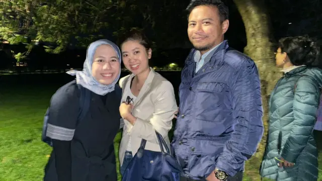 Ahmad Zaky, Mutiara Tan et Anindya Hapsari