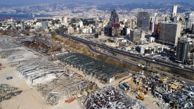 4 Ağustos'ta Beyrut'ta yaşanan patlamada en az 190 kişi hayatını kaybetti