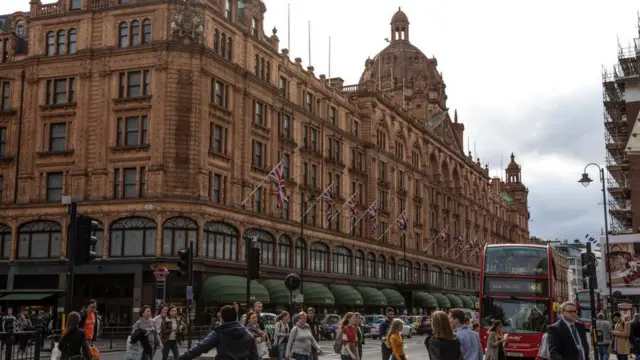 Harrods en Londres.