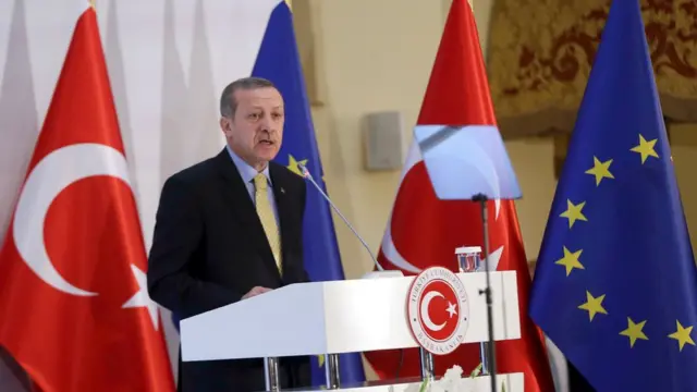 Премьер-министр Турции Реджеп Тайип Эрдоган в 2013 году