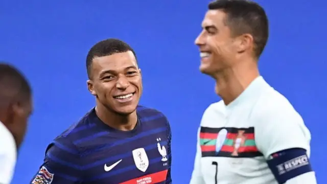 ক্রিশ্চিয়ানো রোনালদো, কিলিয়ান এমবাপে