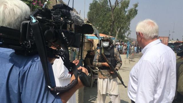BBC採訪塔利班邊防衛兵