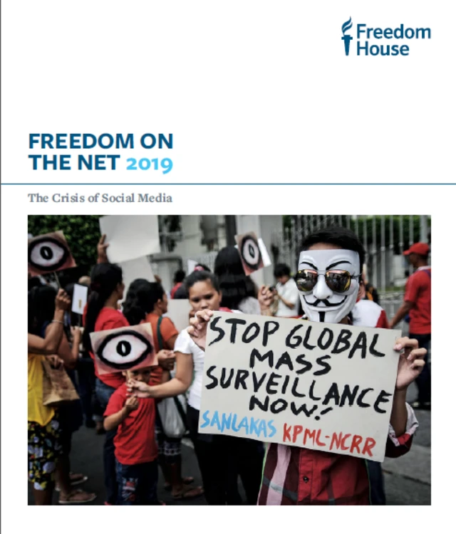 หน้าปกรายงานฟรีดอมเฮาส์