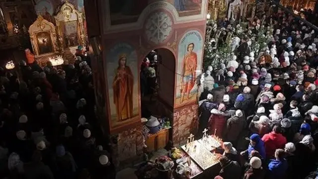 Xafkadda ciidda oo ka socota kaniisad Ruush-ka ku taal