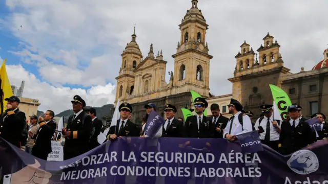 Huelga de pilotos de Avianca