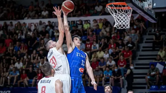 Detalj iz beogradske hale Aleksandar Nikolić