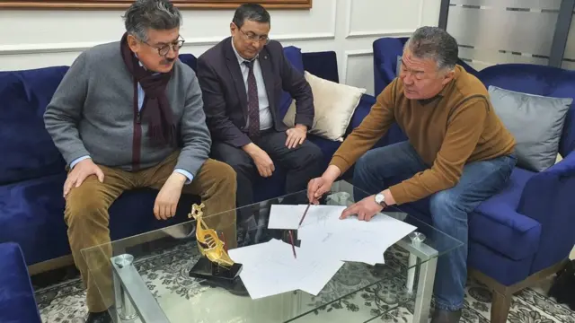 Кыргызстандык ишкер Абдыбек Жалилов менен долбоорду талкуулоо учуру