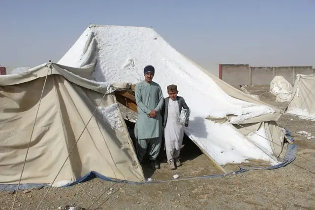 چمن ته څېرمه له پاکستانه د راستنو شویو افغانانو کېږدۍ- سلواغه درېیمه