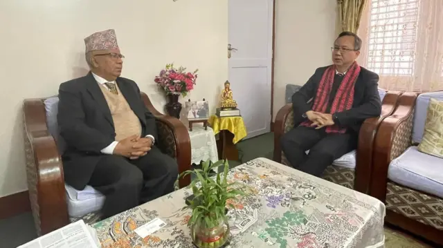 माधवकुमार नेपाल र चिनियाँ राजदूत