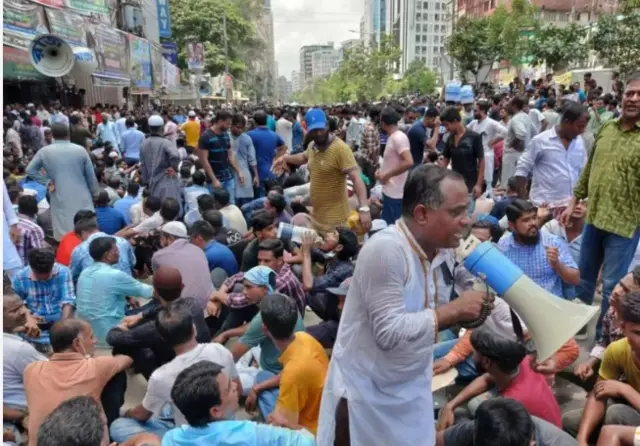 একটি রাজনৈতিক সমাবেশ।