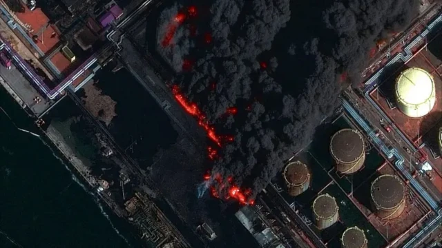 Російський нафтовий термінал в Усть-Лузі за два тижні зазнав п'ять атак