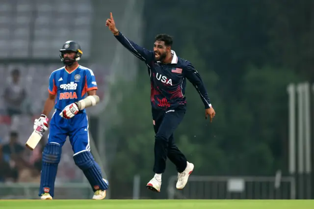 2 फेब्रुवारीला डीवाय पाटील स्टेडियमवर यूएसए आणि इंडिया-A टीम्स आमने-सामने आल्या होत्या. 