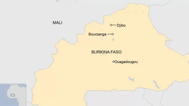 Ikarita ya Burkina Faso 
