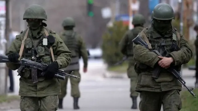 "Зелені чоловічки" у Криму