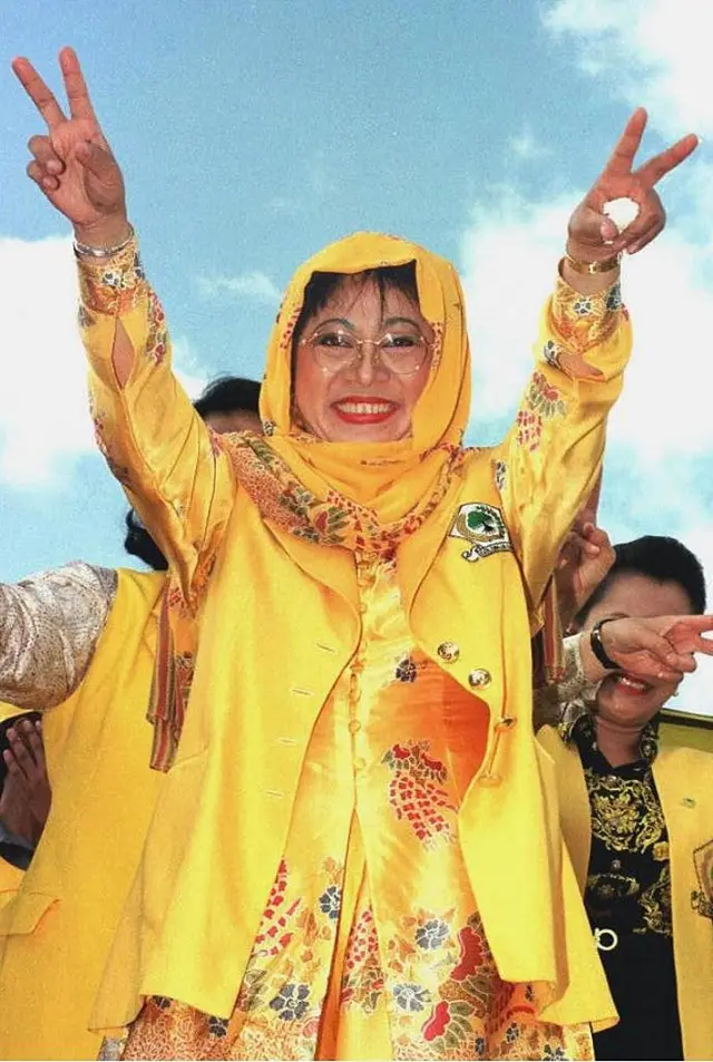 Soeharto, suharto, tutut, mbak tutut, siti herdyanti rukmana, Pemilu 1977, Orde Baru, Dwifungsi ABRI