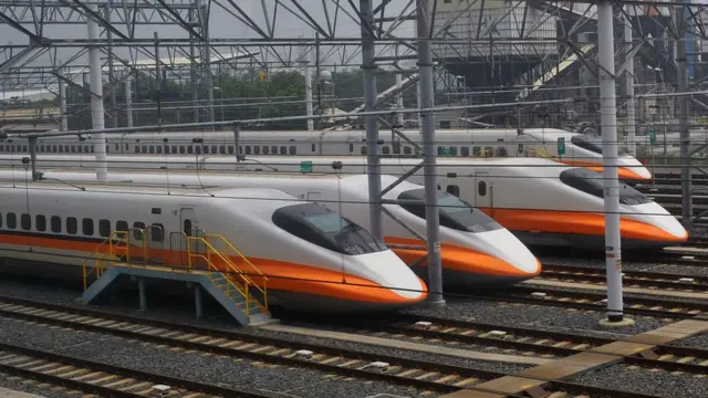 台灣高鐵列車（資料圖片）