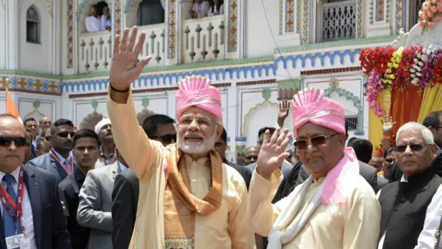 জনকপুর সফরে ভারতের প্রধানমন্ত্রী নরেন্দ্র মোদী