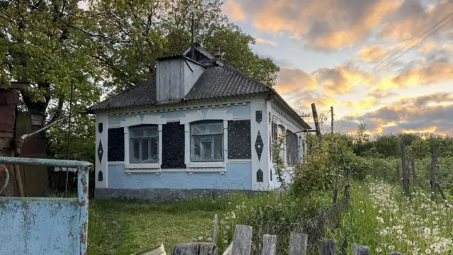 Сільський весняний вечір у Сербинівці1152