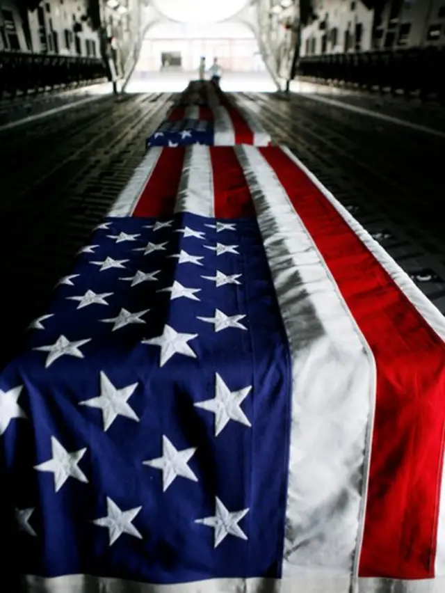 آخرین بار در سال ۲۰۰۷ بود که بقایای چند نفر از سربازان آمریکایی به کشور بازگشتند