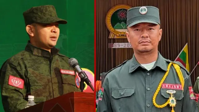 အေအေ ခေါင်းဆောင် ဗိုလ်ချုပ်ထွန်းမြတ်နိုင် နဲ့ မျိုးဆက်သစ် ဝ ခေါင်းဆောင် ပေါက်အိုက်ခမ်း