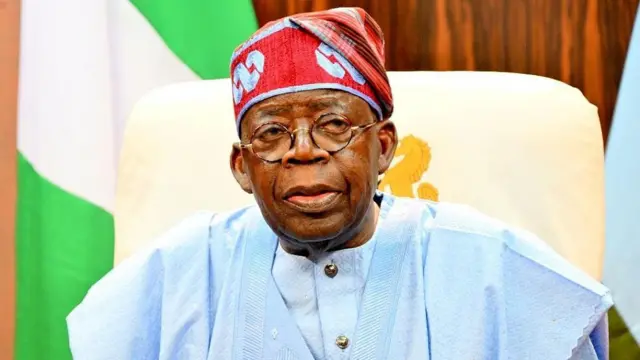 Foto of president Bola Tinubu