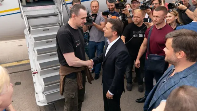 Сенцов і Зеленський