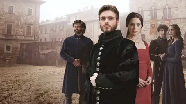 Afiche de Netflix "Los Medici: Masters de Florencia".