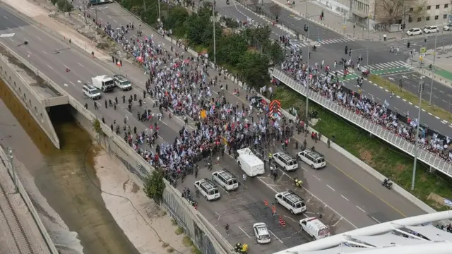 Протест в Тель-Авиве