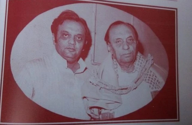 ગૌરાંગ વ્યાસ સાથે અવિનાશ વ્યાસ